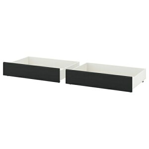 IKEA �C�P�A �x�b�h�����[�{�b�N�X2�Z�b�g �u���b�N �I�[�N�� 200cm big70627183 FAGELFJALLET �t�H�[�Q���t�B�F���b�g