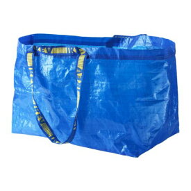 IKEA イケア キャリーバッグ L ブルー 青 55x37x35cm 71L m70423572 FRAKTA フラクタ 雑貨 小物 かばん エコバッグ ショッピングバッグ おしゃれ シンプル 北欧 かわいい 収納