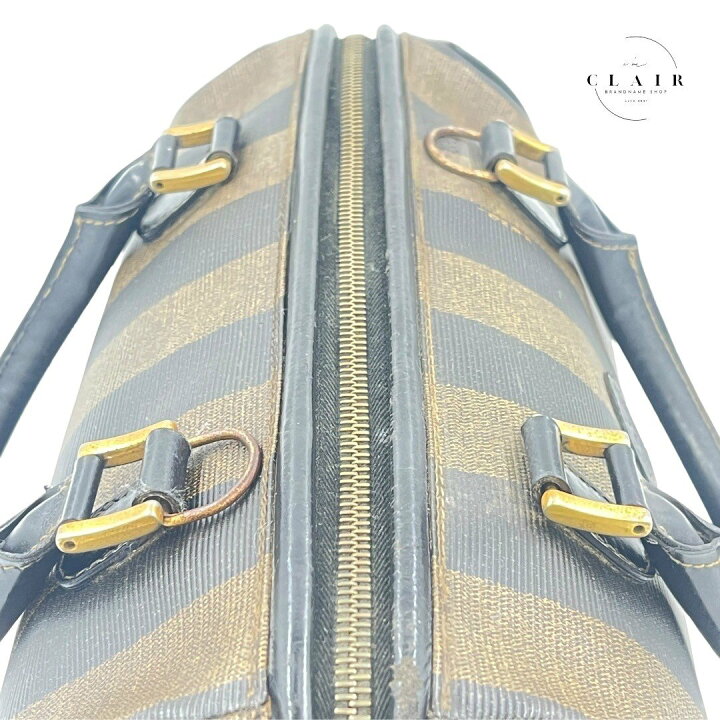 楽天市場】【中古】FENDI フェンディ ペカン ボストン ハンドバッグ 