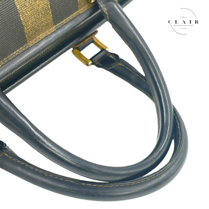 楽天市場】【中古】FENDI フェンディ ペカン ボストン ハンドバッグ 