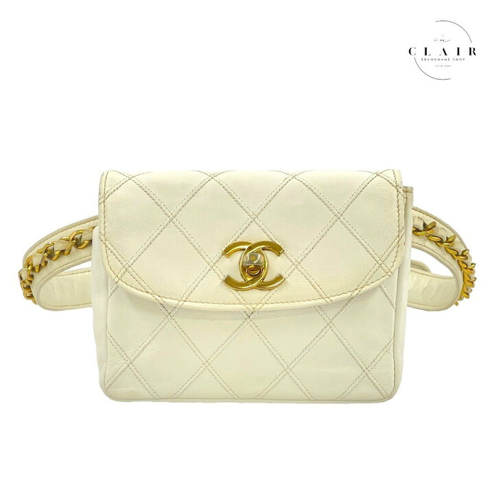 楽天市場】【中古】CHANEL シャネル マトラッセ ターンロック レザー 