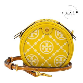 トリーバーチ 丸型ショルダーバッグ イエロー 黄色 87147-733 ブランドバッグ ポシェット レディース Tory Burch