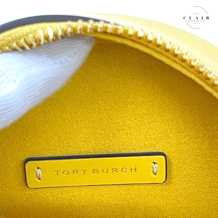 楽天市場】トリーバーチ Tory Burch 丸型ショルダーバッグ イエロー 