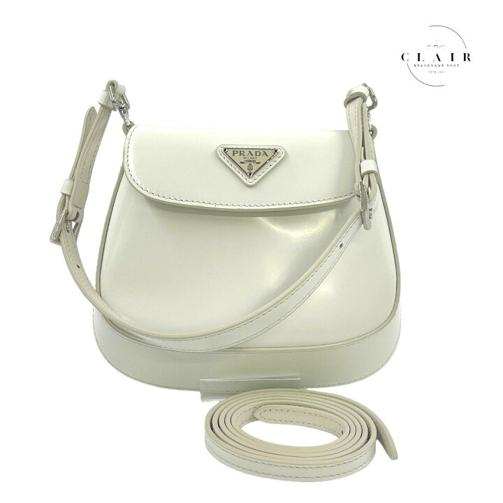 楽天市場】【新品】PRADA プラダ クレオ ブラッシュド レザー ミニ 