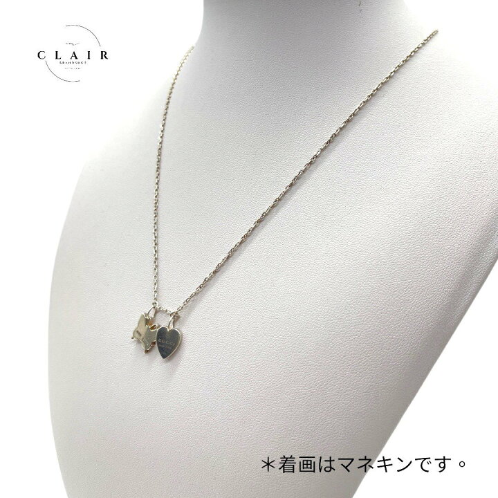 楽天市場】【中古】グッチ バタフライ ハート ネックレッス SV925 