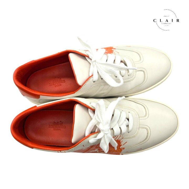 楽天市場】【美品】エルメス スニーカー ローカット Hロゴ Quicker 