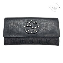 楽天市場】gucci インターロッキング 財布 黒の通販 