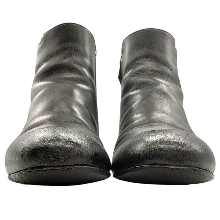 楽天市場】【中古】エルメス ショートブーツ #35.5 BLACK レディース 