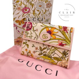 【新品】 GUCCI グッチ 577350 ドキュメントケース 日本限定 フローラプリント アクセサリーポーチ キャンバス レディース LIMITED EDITION 2005年コレクション 送料無料