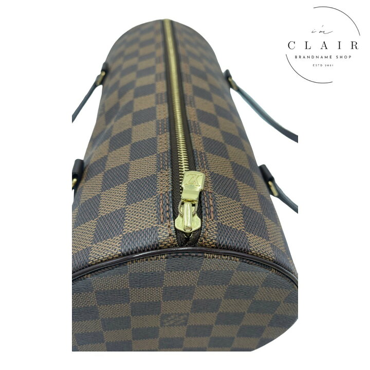 楽天市場】【中古】ルイヴィトン ダミエ パピヨン30 ハンドバッグ ミニ  