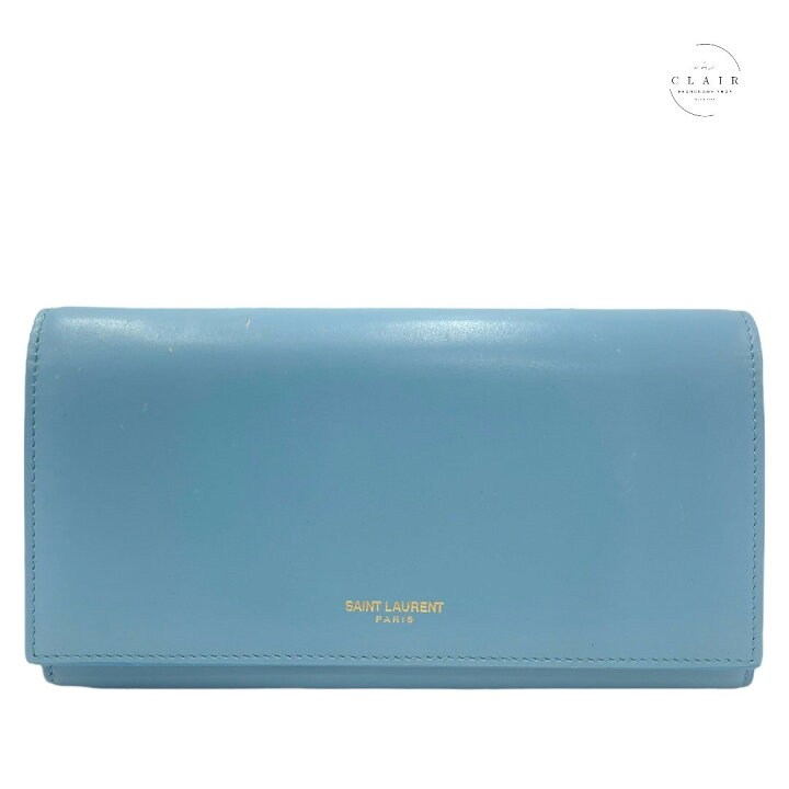 楽天市場】【中古】SAINT LAURENT PARIS サンローランパリ 二つ折り長 