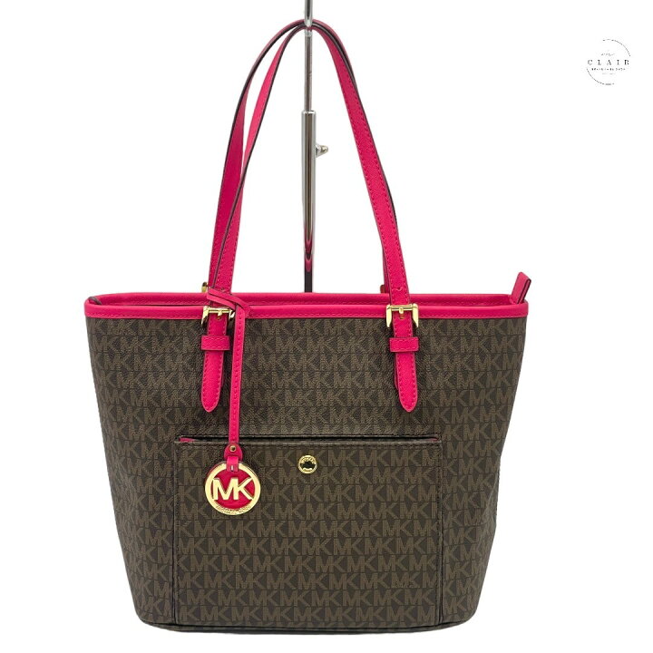 楽天市場】【中古】 美品 MICHAEL KORS マイケルコース トートバッグ 