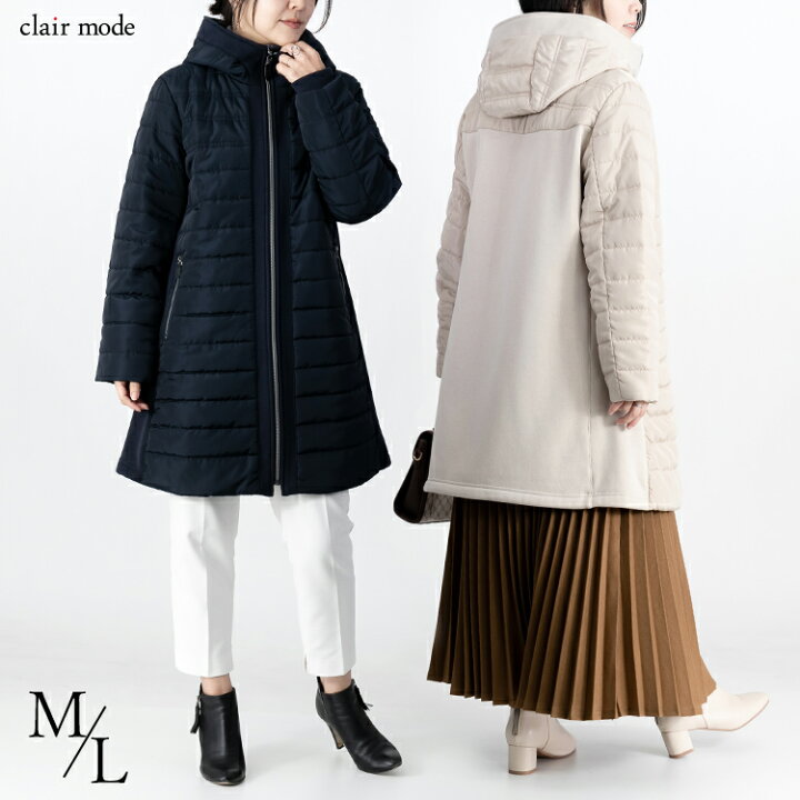 楽天市場】【送料無料/再入荷】 中綿×裏起毛コート 2色 M L 長袖 防風  