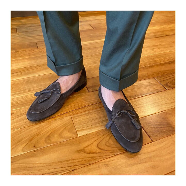 楽天市場】【OUTLET】LOASC / ロスク スエード ベルジャン シューズ  