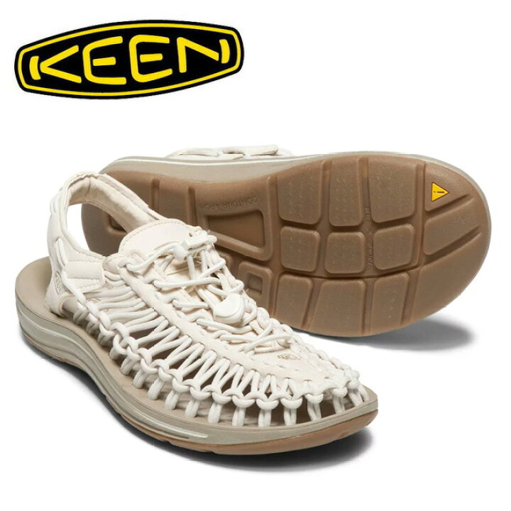 楽天市場】☆KEEN キーン UNEEK ユニーク WHITECAP/CORNSTALK 1018698 