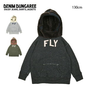 ��DENIM DUNGAREE �f�j���A���h�_���K���[ �r���e�[�W�g���v�L������ FLY �p�[�J�[ 130cm 708421 �y �L�b�Y �q�ǂ� �g���[�i�[ �A�E�g�h�A �t�[�h �t�[�f�B�[ �{�A �z