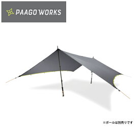 ★PaaGo WORKS パーゴワークス NINJATARP ニンジャタープ ダークグレー CT101DGR 【 キャンプ 日除け アウトドア 】