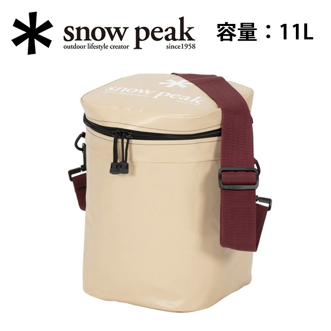 お試し価格 Snow Peak スノーピーク ソフトクーラー11 FP-111R 軽量 アウトドア 保冷 【驚きの価格が実現！】