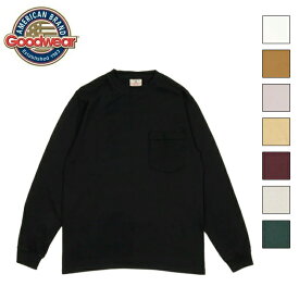 ★GOODWEAR グッドウェア L/S POCKET TEE ロングスリーブポケットティー 030038 【 長袖 アウトドア メンズ Tシャツ 】