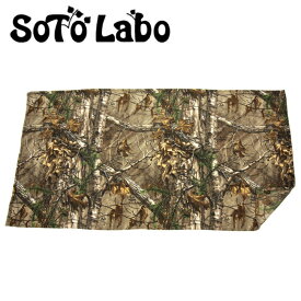 ★SotoLabo ソトラボ Fleece Blanket 80 フリースブランケット REALTREE FB80RT 【 ひざ掛け インテリア アウトドア キャンプ 】