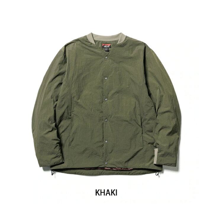 楽天市場】☆NANGA ナンガ NO COLLAR SOFT DOWN CARDIGAN ノーカラー 