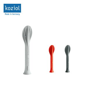 【30日〜31日限定★クーポン配布中】★KOZIOL コジオル KLIKK ポケットカトラリーセット3 【 プラスチック食器 スプーン フォーク ナイフ アウトドア コンパクト お弁当 】【メール便・代引不可