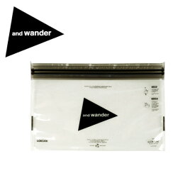 ★and wander アンドワンダー LOKSAK 9×6 ロックサック clear 574-2977213/574-3977157 【アウトドア/防水/ケース/防塵/スマホ/携帯】【メール便・代引不可】