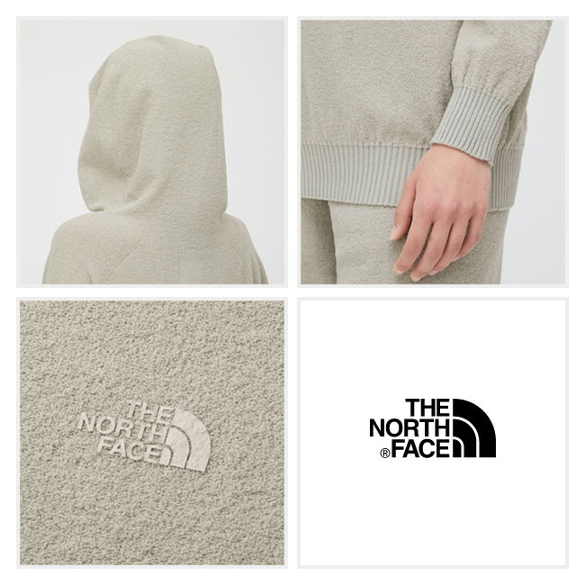 【22秋冬】THE NORTH FACE ノースフェイス Comfortive Wool Hoodie コンフォーティブウールフーディ  NTW62295 【日本正規品/レディース/ウィメンズ/リラックスウェア】 | Clapper