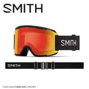 2023 SMITH OPTICS スミス Squad スカッド Black CP Photochromic Red Mirror［調光］ 010270110 【日本正規品/スノーボード/スペアレンズ】