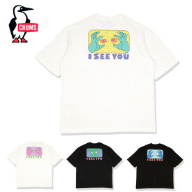 ★CHUMS チャムス SAYORI WADA OVSD I SEE YOU T サヨリワダオーバーサイズドアイシーユーTシャツ CH01-2199 【 半袖 トップス ユニセックス アウトドア コラボ 】【メール便・代引不可】