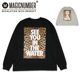 ★MAGICNUMBER マジックナンバー S.Y.I.T.W LEOPARD L/S T-SHIRT レオパードロングスリーブティーシャツ 23AW-MN018 【 長袖 トップス ロンT アウトドア 】【メール便・代引不可】