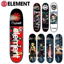 ★ELEMENT エレメント 鬼滅の刃 スケートボードデッキ BB027 【 スケボー インテリア 炭治郎 善逸 禰豆子 伊之助 柱 】