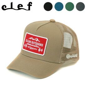 【13日10:00〜16日9:59限定100円OFFクーポン配布中】★clef クレ LUMBERJACK MESH CAP ランバージャックメッシュキャップ RB3662 【 帽子 日除け アウトドア キャンプ 】