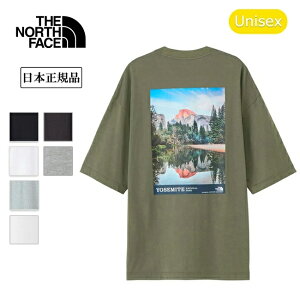 ��THE NORTH FACE �U�E�m�[�X�E�t�F�C�X S/S Yosemite Scenery Tee �V���[�g�X���[�u���Z�~�e�V�[�i���[�e�B�[ NT32436 �y �g�b�v�X ���� T�V���c �r�b�O�V���G�b�g �R�b�g�� UV�P�A ���j�Z�b�N�X ���{���K