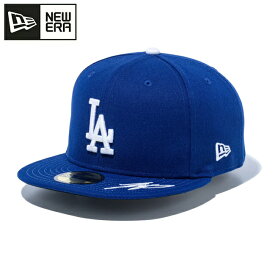 【クーポン配布中！】★NEWERA ニューエラ 59FIFTY Shohei Ohtani Signature Collection ロサンゼルス・ドジャース サイン ダークロイヤル 14384008 【 大谷翔平 刺繍サイン アウトドア キャップ 帽子 ユニセックス 】