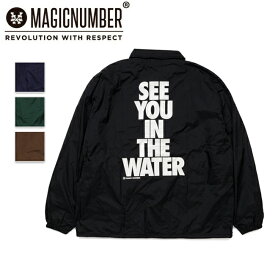★MAGICNUMBER マジックナンバー SEE YOU IN THE WATER COACH JACKET シーユーインザウォーターコーチジャケット 24AW-MN020 【 メンズ 長袖 アウター アウトドア 】
