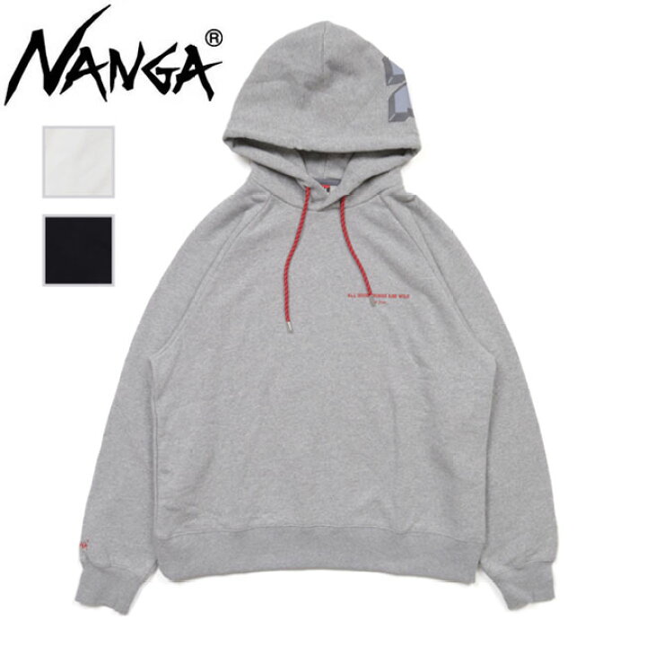 楽天市場】☆NANGA ナンガ 別注 AGTAW SWEAT HOODIE AGTAWスウェット 