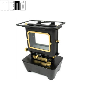 【30日〜31日限定★クーポン配布中】★mind マインド IRON STOVE アイロンストーブ Black 【 オイルヒーター 照明 調理 暖房 レトロ コンパクト パラフィンオイル 灯油 キャンプ アウトドア 】