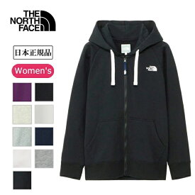 ★THE NORTH FACE ザ・ノース・フェイス Rearview Ful zip Hoodie リアビューフルジップフーディ NTW12442 【 レディース ウィメンズ フーディ パーカー 上着 羽織 レジャー 散歩 ノースフェイス 日本正規品 】