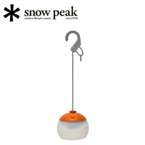 Snow Peak Xm[s[N RBق Ђ ES-170-OR y LED ^ Cg 200lm obe[ڃf  USB h  Lv AEghA z