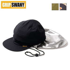 ��GRIP SWANY �O���b�v�X���j�[ GS AIRFLOW CAP GS�G�A�t���[�L���b�v GSMA0031 �y �X�q �T���V�F�[�h ������ �ʋC�� ���� ���O���΍� �E�H�[�L���O �n�C�L���O �t�F�X �L�����v �A�E�g�h�A �z