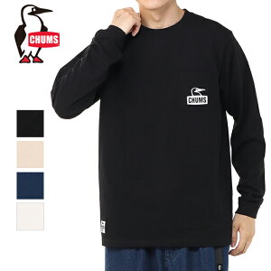 yN[|zzzCHUMS `X Booby Face Pocket Brushed L/S T-Shirt u[r[tFCX|PbgubVhOX[ueB[Vc CH01-2670 y gbvX  T  Rbg AEg