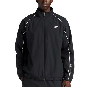 New Balance j[oX Brushed Tricot Lined Woven Track Jacket ubVhgRbgChE[uWPbg AMJ53171 BK y W[W g[jOEFA  N X|[c AEghA {