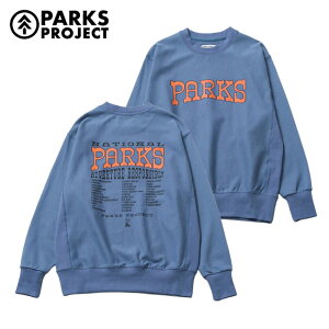 �y4/4 20���`4/10 23��59������N�[�|���z�z���z��PARKS PROJECT �p�[�N�X�v���W�F�N�g Japan NP Sweat �W���p��NP�X�E�F�b�g Sax(Blue) 162510003 �y �g�b�v�X �g���[�i�[ ���� �A�E�g�h�A �z