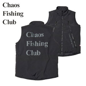 ��Chaos Fishing Club �J�I�X�t�B�b�V���O�N���u ECW CFC Lv.77 Vest ECW CFC Lv.77�x�X�g Black CFC-25AW-JK02 �y �A�E�^�[ �L�����v �A�E�g�h�A �z