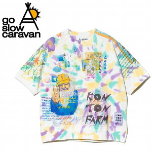 �y�}���\���N�[�|���z�z���z��go slow caravan �S�[�X���[�L�����o�� 32/1�O�{���������w�r�[�V��TIE DYE �������J�I�X ���O���� TEE 362612 �y T�V���c �g�b�v�X �R�b�g�� �� �A�E�g�h�A �z