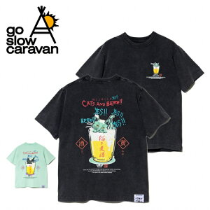 �y�}���\���N�[�|���z�z���z��go slow caravan �S�[�X���[�L�����o�� RAY�� G/D �L�Ɣ��� TEE ���𕗘C 362617 �y T�V���c �g�b�v�X ���� �ڐG�⊴ �R�s�����O �A�E�g�h�A �z�y���[���ցE����s�z
