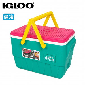 ��IGLOO �C�O���[ [RETRO] PICNIC BASKET �s�N�j�b�N�o�X�P�b�g 32980/48537 �y �N�[���[�{�b�N�X �ۗ� �n�[�h�N�[���[ �s�N�j�b�N ���W���[ BBQ �L�����v �A�E�g�h�A �z