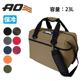 ★AO Coolers エーオークーラーズ 24パックキャンバスソフトクーラー AO24BK/CH/NB/RD/OR/TA/OL/CAMO/CDTN 【 防災 クーラーボックス 保冷バック アウトドア 】