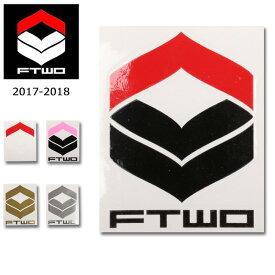 ★FTWO エフティダブルオー STICKER FTWO CI ステッカーエフティダブルオーシーアイ 10cm 【 ステッカー シール 】【メール便発送・代引不可】